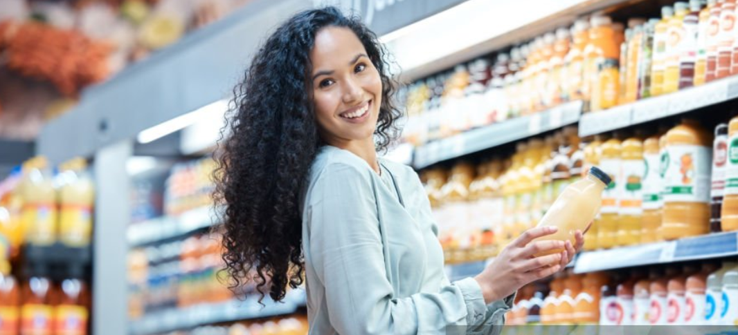 Woman shopping